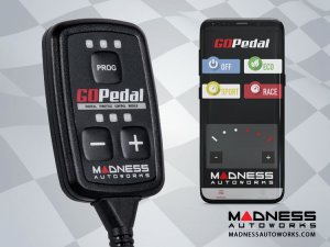 Jeep Wrangler JL 2.0L Throttle Response Controller - MADNESS GOPedal - Bluetooth